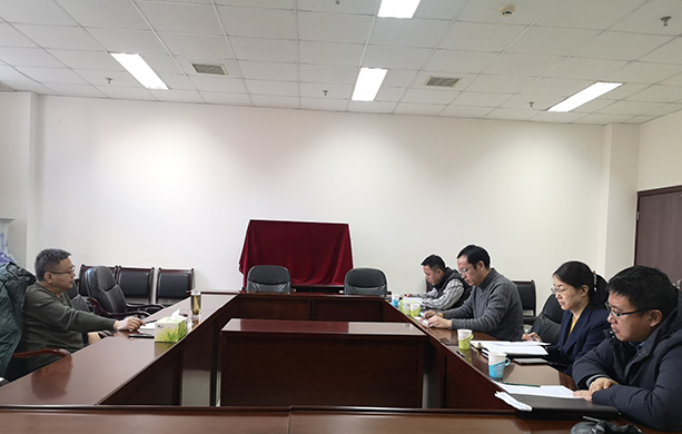 分管领导武助理和中北公司经营层召开有关公司未来发展的务虚会